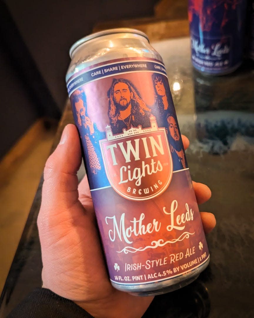 Mother Leeds, an Irish red ale created in collaboration with Connor Bracken & The Mother Leeds Band as well as The Project Matters in Asbury Park, at Twin Lights Brewing in Tinton Falls.