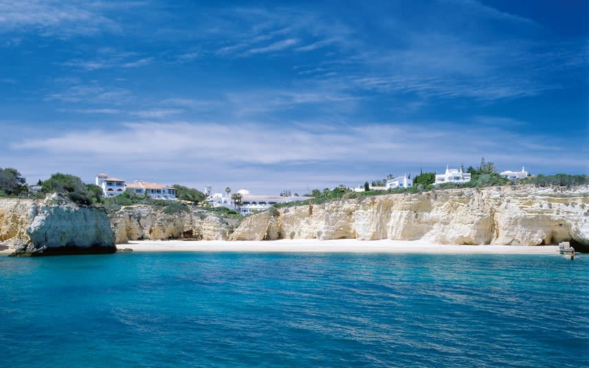 Great beaches abound in the Algarve