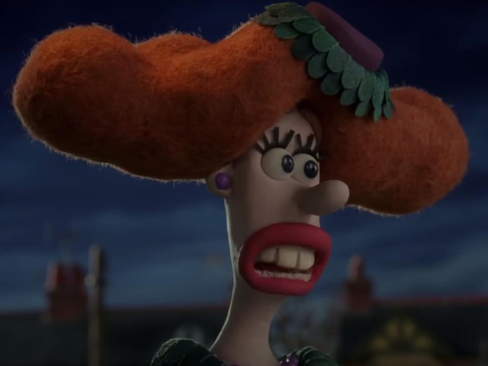 Lady Campanula Tottington in "Wallace & Gromit: The Curse of the Were-Rabbit" (2005).