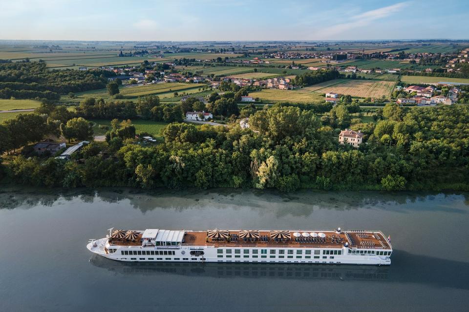 Aerial view of S.S La Venezia