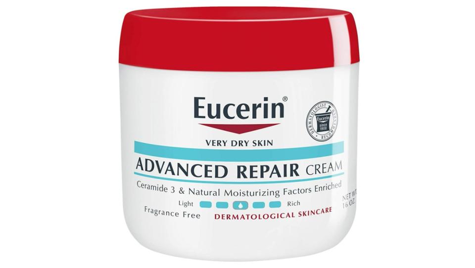 Crema reparadora para piel muy seca Eucerin (16 onzas) / Imagen: Amazon México