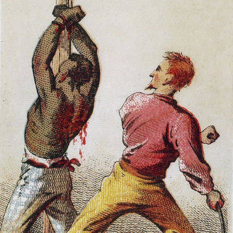 Los azotes eran una forma de castigo cotidiano para los esclavos