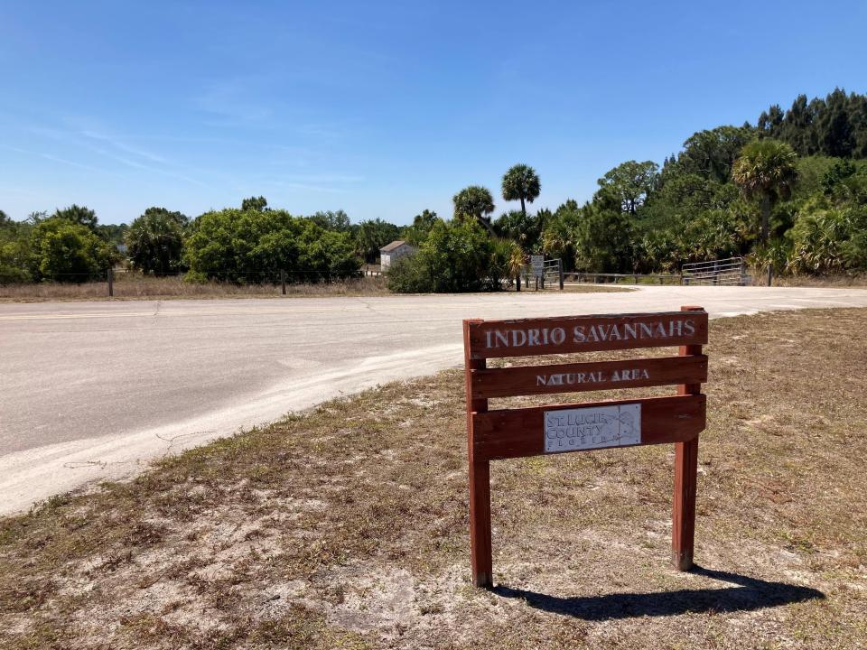 Indrio Savannahs Preserve is in the 5200 block of Tozour Road. It is 297 acres on the west side of U.S. 1 north of Indrio Road.