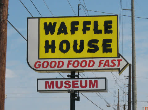 4) There's a Waffle House museum.