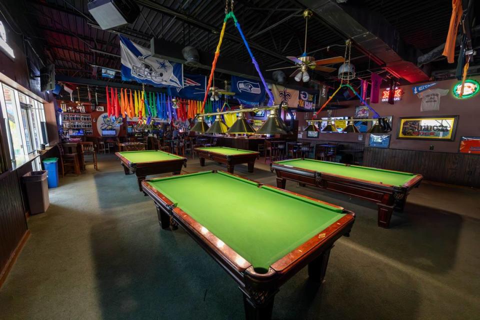 Sidelines Sports Bar & Billiards has been open since 2007.