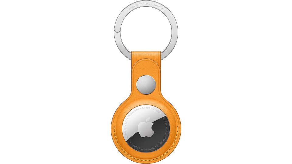 Apple AirTag Leather Key Ring - Amazon