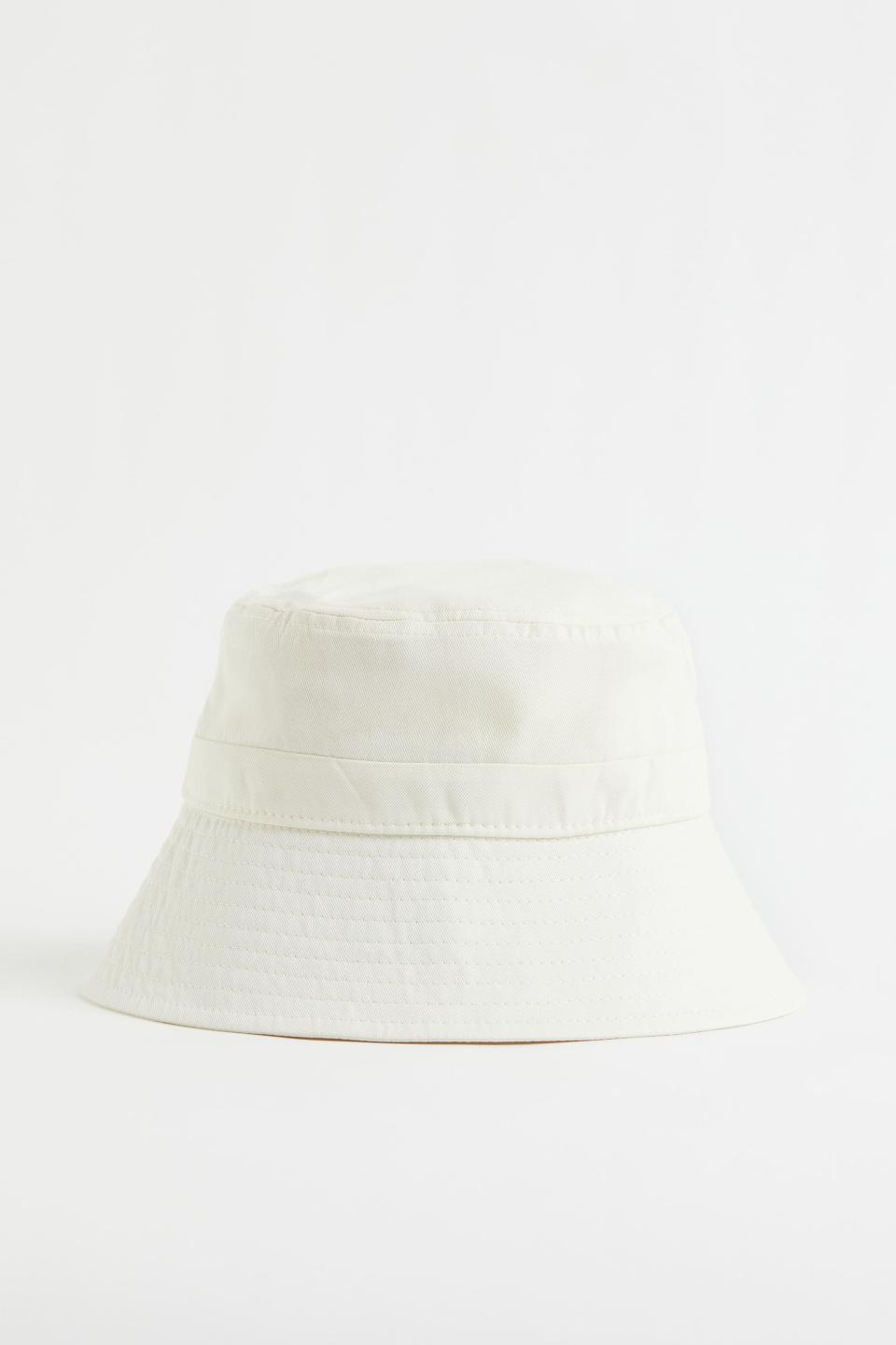 Wide-Brimmed Bucket Hat
