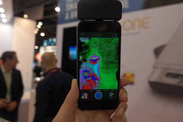 Take Thermal Selfies with Wonderfully Weird Flir