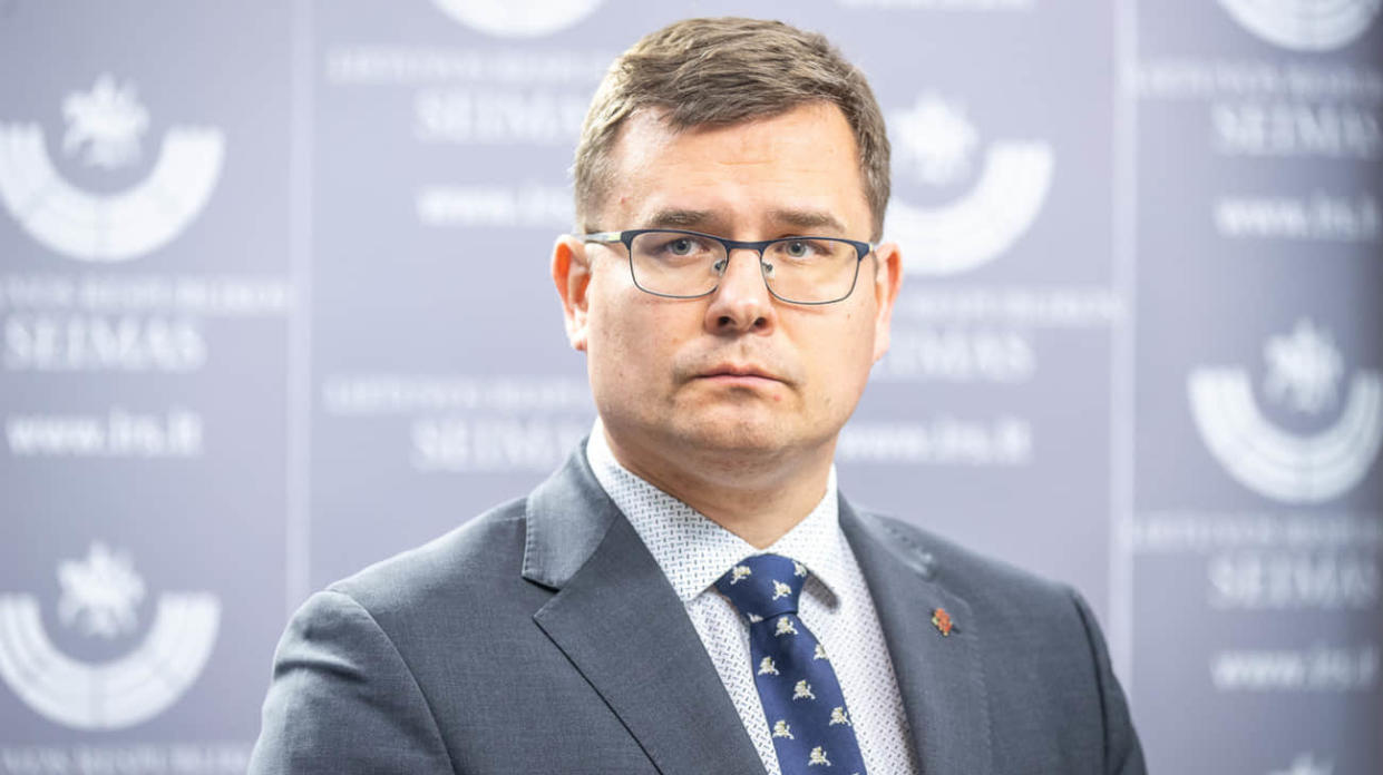 Lithuanian defence minister Laurynas Kasčiūnas. Photo: Wikipedia