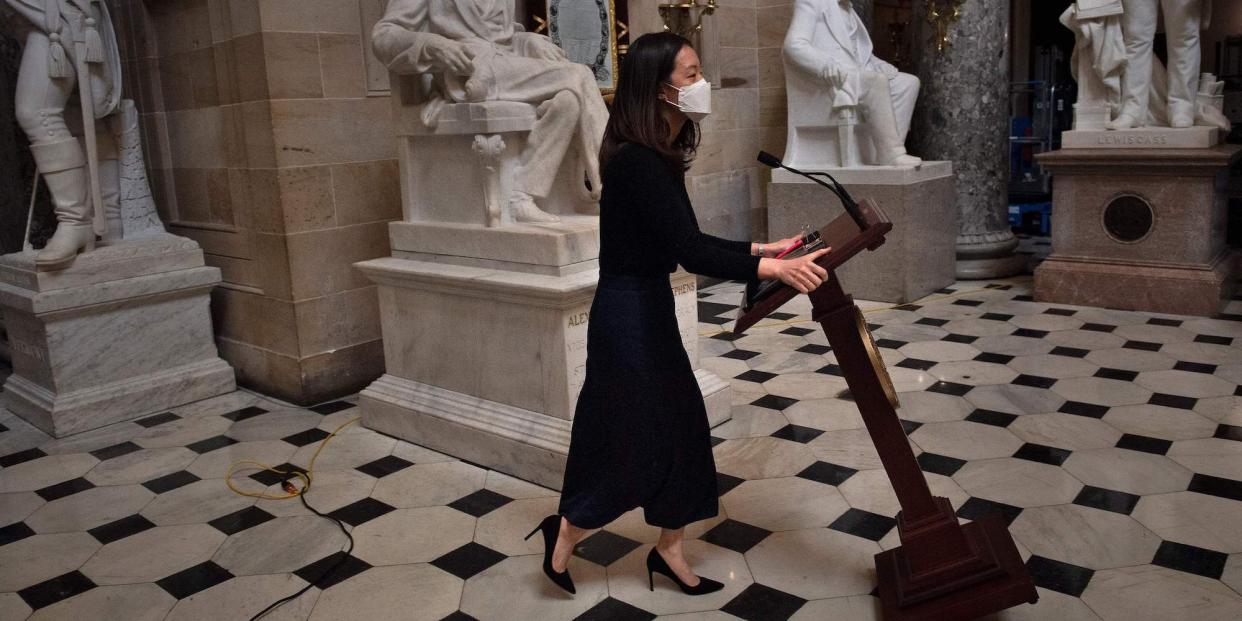 Speaker's lectern