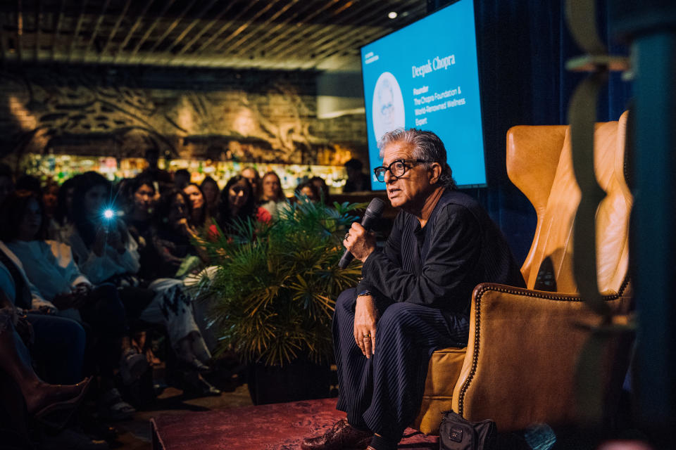 Deepak Chopra shared some of his learnings at The Conscious Festival. (PHOTO: Green Is The New Black)