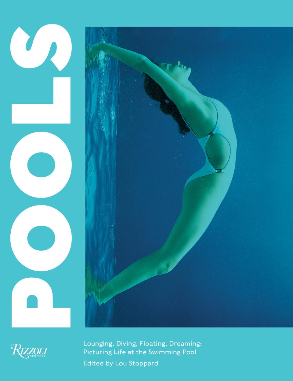 Sølve Sundsbø, Think Tanks, Frank, June 1998, on the cover of Pools: Lounging, Diving, Floating, Dreaming: Picturing Life at the Swimming Pool. “The cover image of the book was shot by Sølve Sundsbø in the 1990s,” says Stoppard. “I asked him why the pool is so popular in photography and he said, ‘It almost invites you to take a photograph. It’s a premade studio.’ I think that’s very true.”