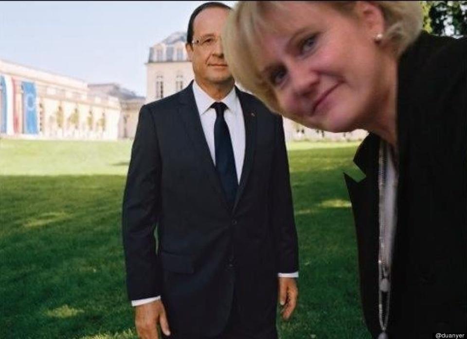 Nadine Morano invitée pour la photo officielle ? On aurait du mal à le croire...