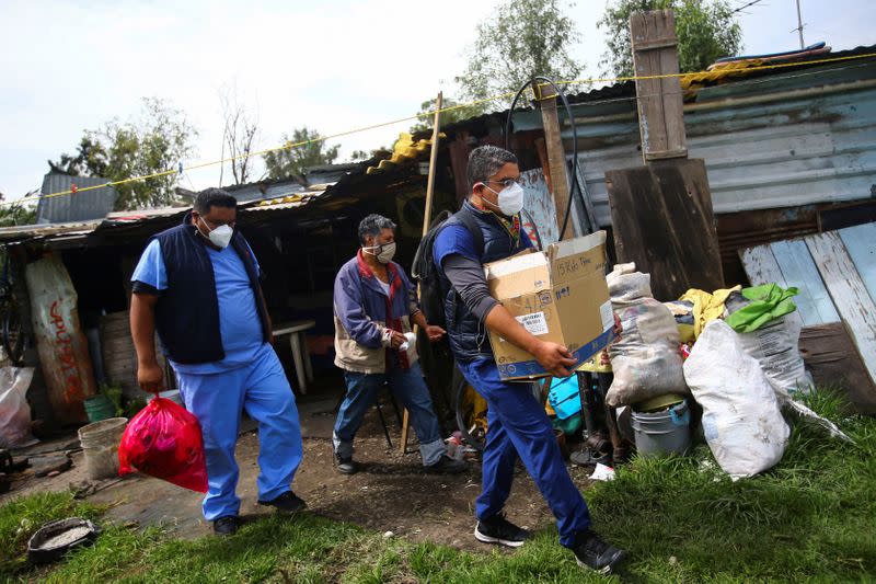 Outbreak of the coronavirus disease (COVID-19) in Mexico City