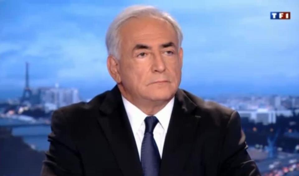 <b>6. Claire Chazal reçoit Dominique Strauss-Kahn au 20 heures de TF1</b><br> (18 septembre 2011)<br><br> 12,4 millions de téléspectateurs