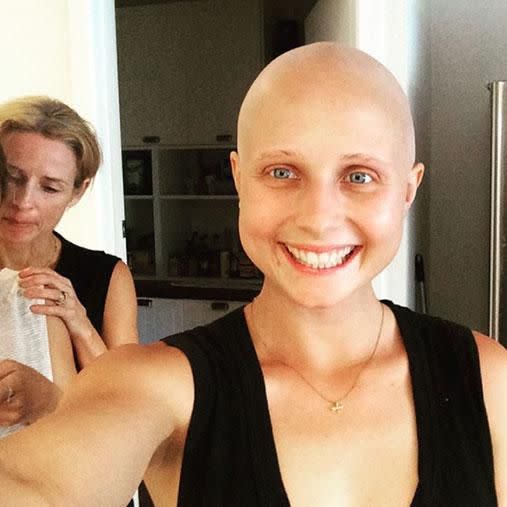 Tessa was auditioning for roles in the US when she was diagnosed with Hodgkin's lymphoma in 2014. Photo: Instagram/tessacharis