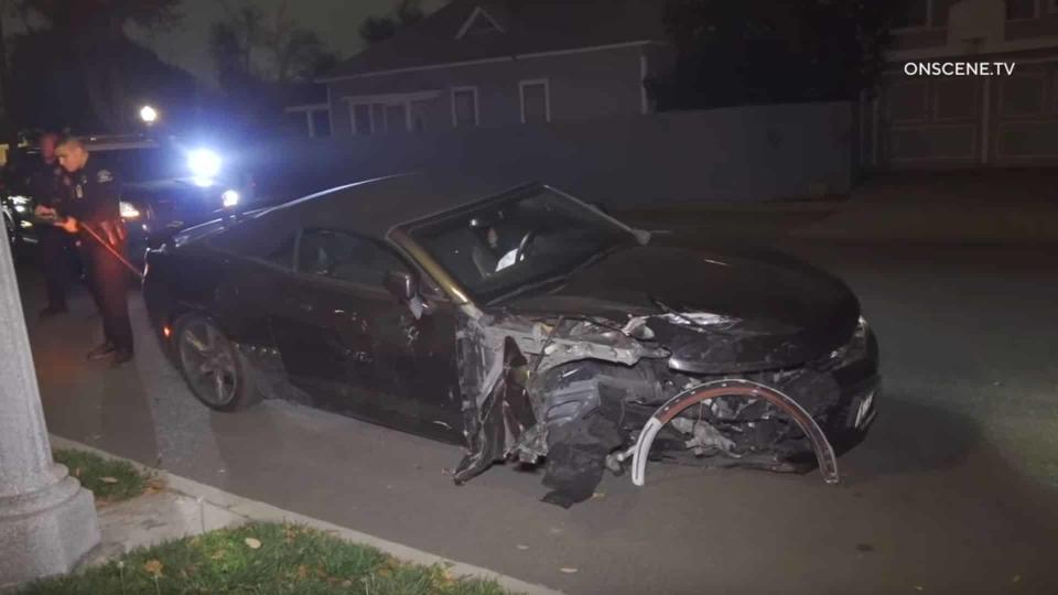 DUI Camaro Does His Best Impression Of A Bowling Ball