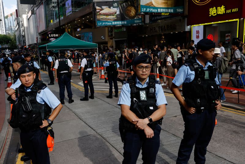 34th anniversary of the 1989 Beijing's Tiananmen Square crackdown in Hong Kong