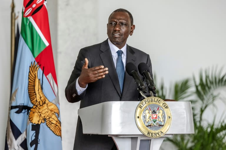 Kenya President William Ruto is on the first state visit to the United States by an African leader since 2008 (LUIS TATO)