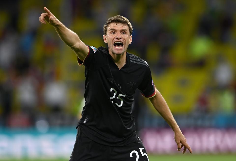 Müller’s role has changed but his determination has never wavered (Getty Images)