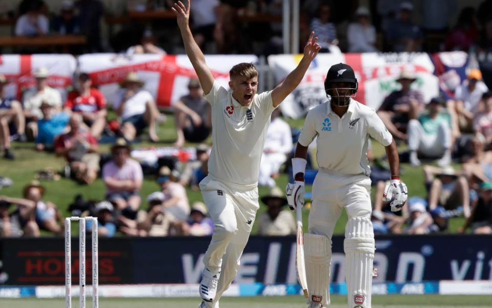 Sam Curran justified his selection over Chris Woakes with an early wicket - AP