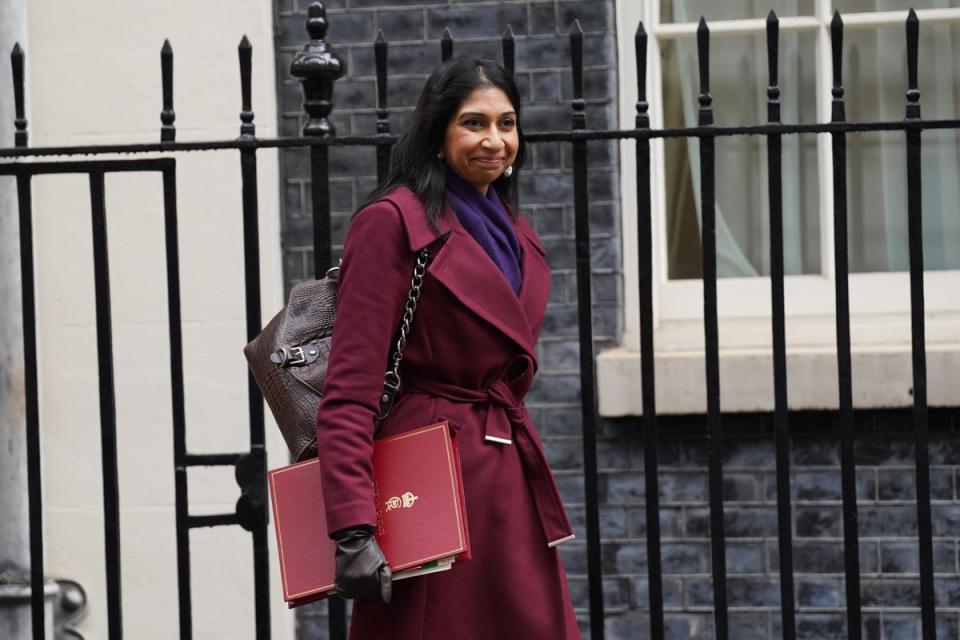 Home secretary Suella Braverman under pressure to change the bill (PA) (PA Wire)