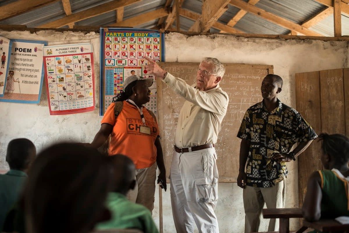 The Apprentice star Nick Hewer is a Street Child ambassador (Street child)