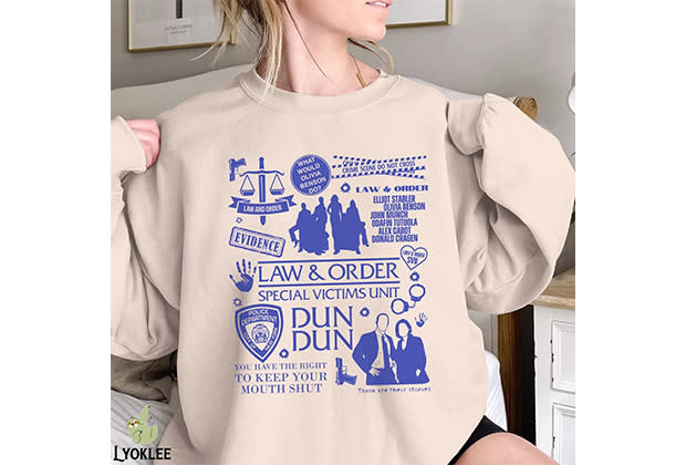 Law & Order: SVU Doodle Art Sweatshirt