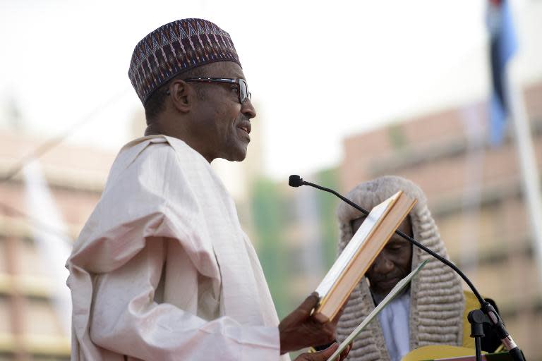 In his inaugural speech after taking the oath of office, Mohammadu Buhari described Nigeria's Islamist rebels as a "mindless" and "godless" group that would ultimately be destroyed 