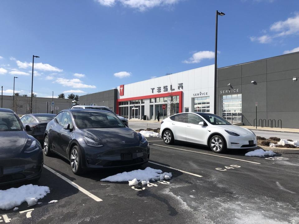 A new Tesla dealership has opened at 700 York Road in Warminster.