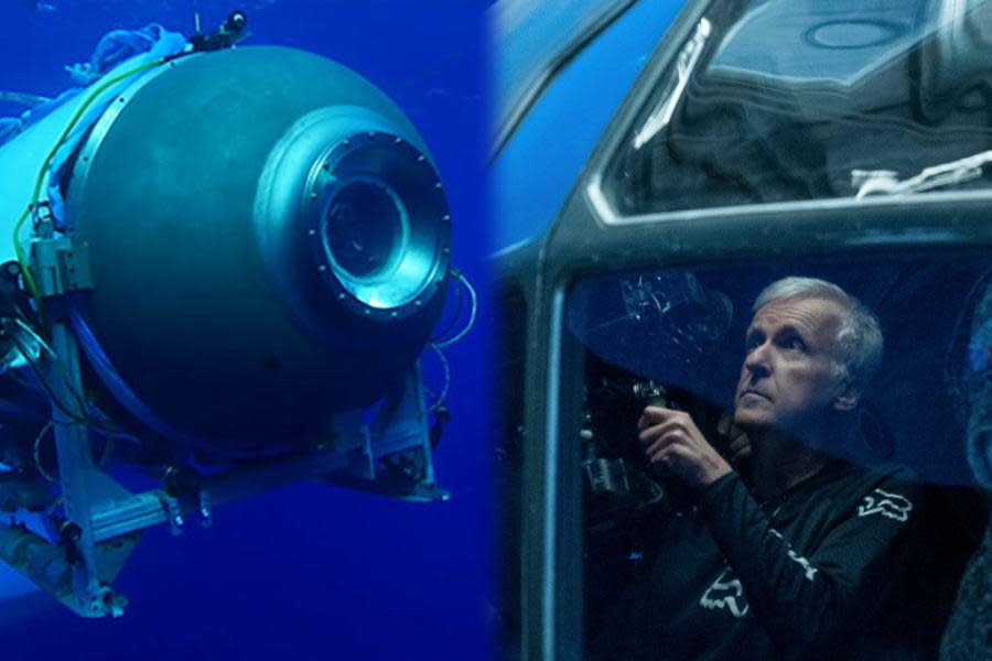 Titanic: la implosión de un submarino que filmó James Cameron en El Secreto del Abismo