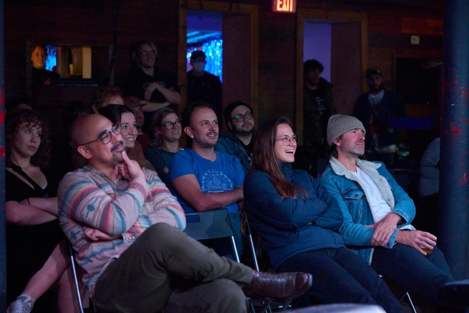 While they program film screenings all around town, Hyperreal Film Club runs a residency at East Austin rock club Hotel Vegas.