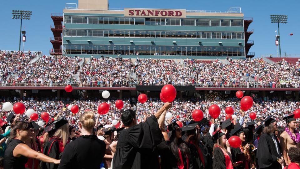 <p><strong>1. Stanford.</strong> Top 2017-18 teams: women’s swimming, women’s soccer, men’s soccer, women’s tennis (national champions). Trajectory: Steady. The insurmountable leader in all-around excellence. Nobody has a better combination of motivated athletes, elite coaches, ideal climate and modern (yet not ostentatious) facilities. Catch the Cardinal if you can. </p>