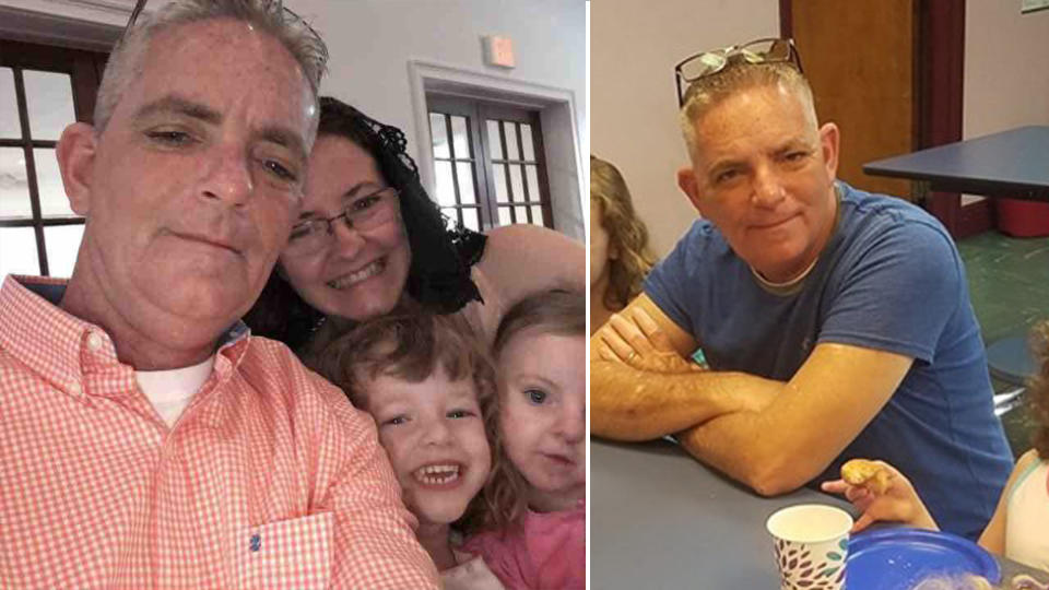 David Ireland, 50, is diagnosed with a flesh-eating bacteria and remains in a critical condition in a Florida hospital.