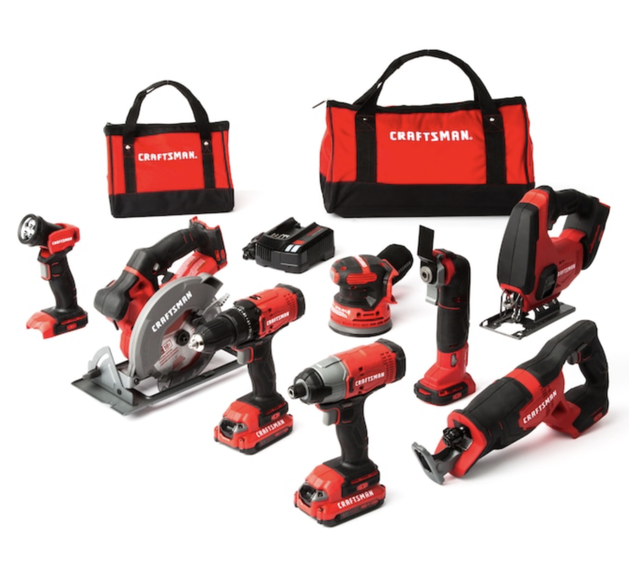 Craftsman 8-Tool 20-Volt Max Power Tool Combo Kit