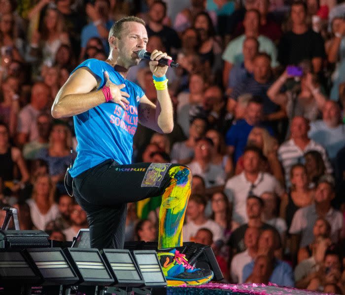 Chris Martin en concierto