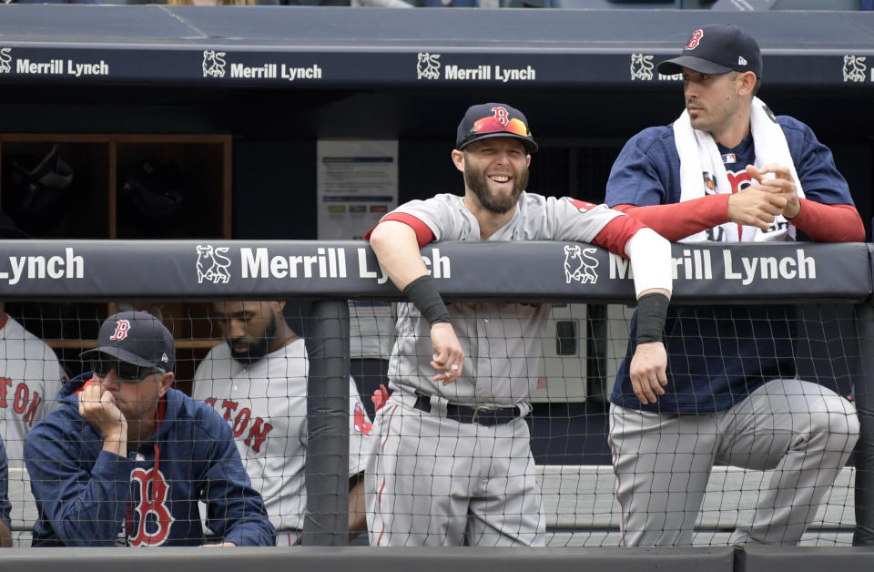 The Boston Red Sox are accused of using an Apple Watch to relay the opposing team's signs through their dugout. (AP)