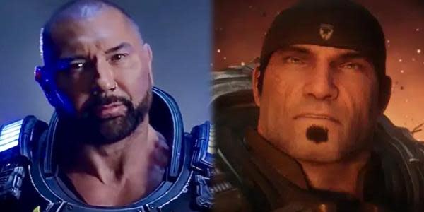 Gears of War: Dave Bautista se disfraza de Marcus Fenix para pedir que lo contraten en la película de Netflix