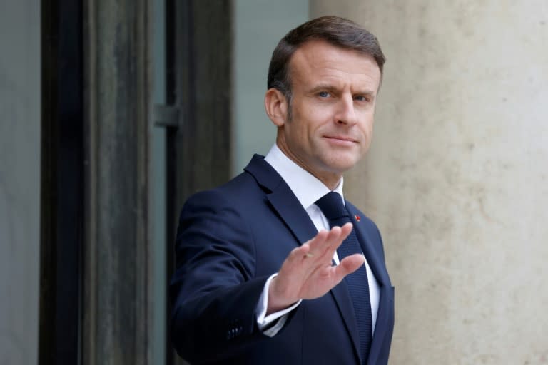 Frankreichs Präsident Emmanuel Macron will am Donnerstag mit einer Rede an der Pariser Sorbonne-Universität Bilanz seiner Europapolitik ziehen und damit seine Wählerschaft motivieren. (Ludovic MARIN)