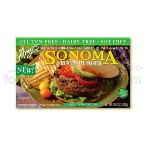 6) Amy’s Sonoma Veggie Burger