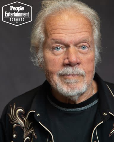 <p>Ben Trivett/Shutterstock</p> Randy Bachman (TAKIN' CARE OF BUSINESS) photographed in the PEOPLE, EW and Shutterstock Toronto International Film Festival 2024 Portrait Studio on September 8, 2024 in Toronto, Ontario, Canada.