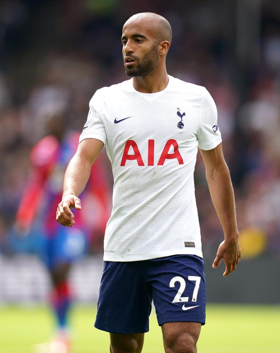 Lucas Moura is back after an ankle injury (Adam Davy/PA). (PA Wire)