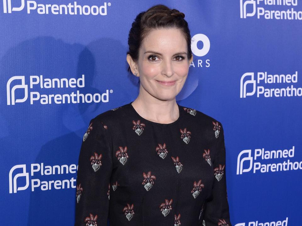 Tina Fey at a Planned Parenthood event