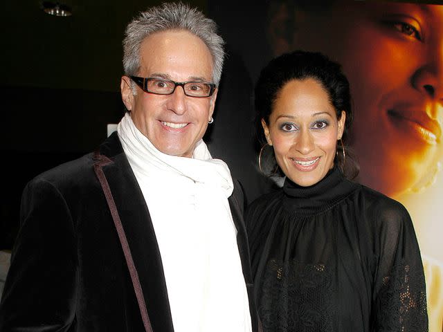 <p>Billy Farrell/Patrick McMullan/Getty</p> Robert Ellis Silberstein and Tracee Ellis Ross attend HBO FILMS' Screening of "Life Support" on March 5, 2007 in New York City.