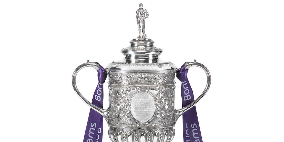 This version of the FA Cup was used from 1896 until 1910 (Bonhams)