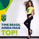 <p>Auch ihre Model-Kollegin Izabel Goulart kombinierte zur WM 2014 in Brasilien ihr Fan-Shirt zu einem heißen Bauchfrei-Top. Schließlich ist ihr Schatz Kevin Trapp nur knapp an einer EM-Teilnahme für die Nationalmannschaft vorbeigeschlittert. (Bild: Instagram / iza_goulart)</p>