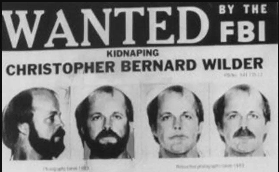 Most Wanted posted for Christopher Wilder