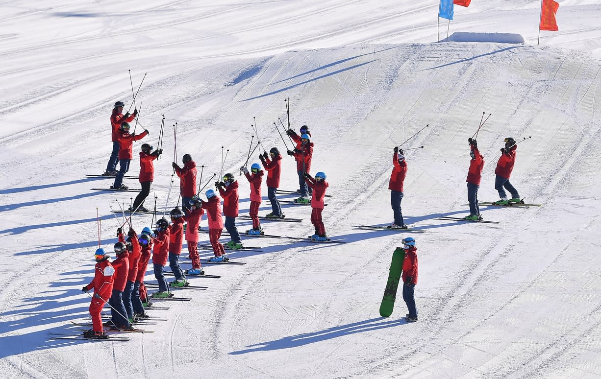 The China Ski Academy has opened on the outskirts of Beijing