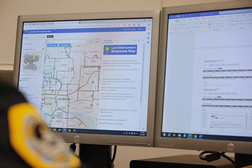 The Des Moines Police Department is rolling out the  Law Enforcement Response Map, an interactive incident response map that will show where and when metro police respond to calls.