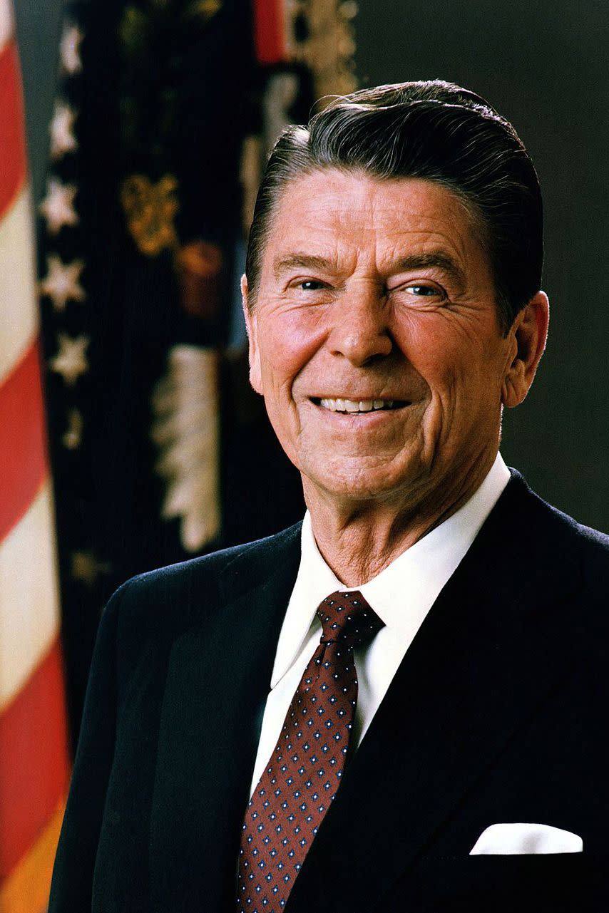 Ronald Reagan was the first divorced president.